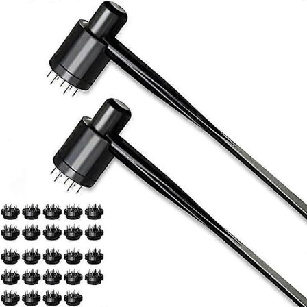 7-stjärnig Nål & Plommonblommig Dermal Hammer (2 Lådor/26st)