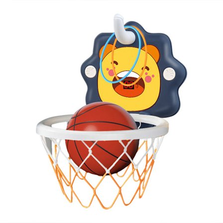 Tegneserie basketballkurvsæt til børn Væghængt sammenklappeligt stans gratis kan løfte bagplade til børn Fotografering Sportslegetøjsgaver