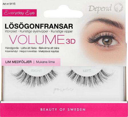 Depend Falske Øjenvipper Power, Makeup, Øjenvipper, Kunstige Øjenvipper