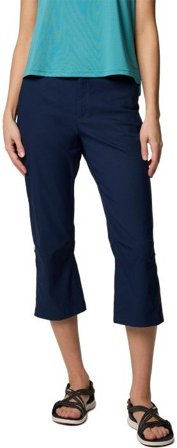 Columbia W's Leslie Falls Capri II Collegiate Navy