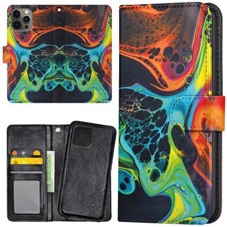 iPhone 13 Pro - Mobilcover/Etui Cover Marmor Multicolor