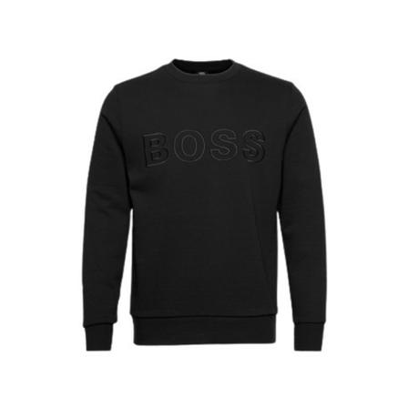 Hugo Boss Long Sleeve Tops Sort, Herre, Størrelse: M