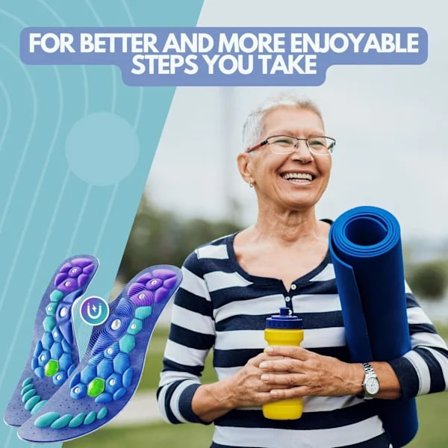 Akusoli Akupainantapohjalliset, Ortopediset pohjalliset naisille ja miehille, Lievittävät kipeitä jalkoja