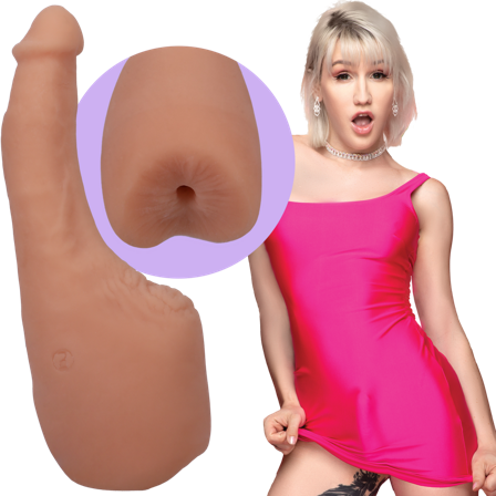 Doc Johnson: Lena Moon - Dildo with Penetrable Ass - Vuxen.dk: For hende