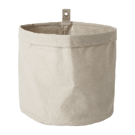 Åhléns Home Förvaringskorg i textil CANVAS Badrumstillbehör Beige ONESIZE