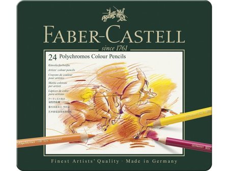 FABER-CASTELL Färgpenna Polychroms 24/fp - Lyreco - Skola och förskola - Pennor och tillbehör - Färgpennor - Standard