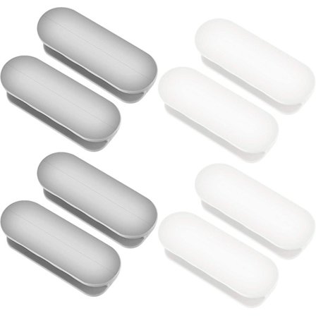 8 stk. Selvklæbende Skydedørsgreb, Vinduegreb, Plastdørgreb, Greb til Dør