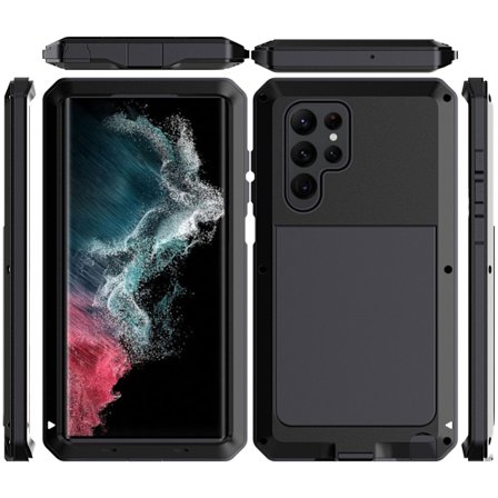 Stødsikkert Aluminium Cover HEAVY DUTY - Samsung Galaxy S23 Ultra