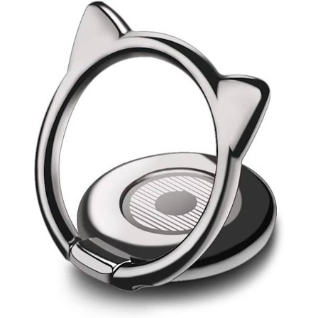 Kissan kännykkäpidike, sormipidike erittäin ohut 360 asteen pyöritys