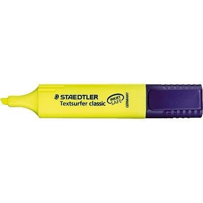 Staedtler Textsurfer Classic Highlighter Pen Chisel Tip 1-5mm Line Yellow