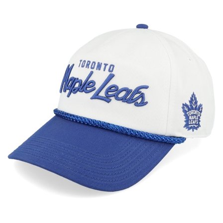 American Needle - NHL Blauw adjustable Cap - Toronto Maple Leafs Roscoe White/Blue A-frame Adjustable @ Hatstore