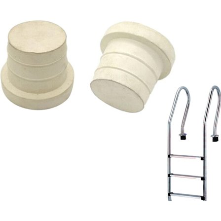 Pool Stige Udskiftningssæt Pool Stige Bolt og Gummipuffer w