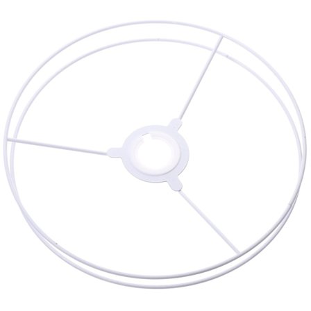 1 Set Lampskärmram 30cm Vintage Lampskärmram DIY Ring Lampskärm Tillbehör [hk]