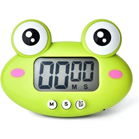 Køkken Timer, Køkken Timer med LCD Display, Magnetisk Køkken