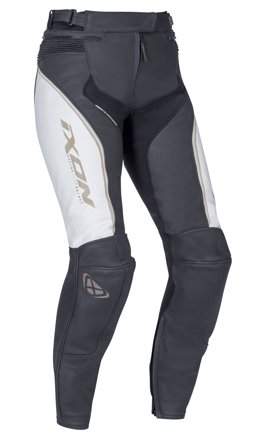 Motorbroek Ixon Trinity Dames Wit/Zwart/Goud XL