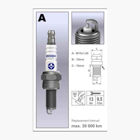 Tändstift AR14YS - Biltema