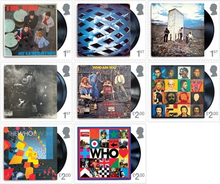 England 2024 - The Who - Postfrisk sæt 8v