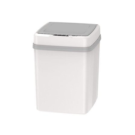 Sopbehållare kök badrum toalett papperskorg bästa automatiska induktions vattentät behållare med lock 12l