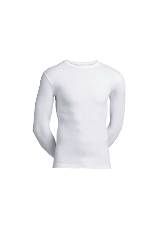 Resteröds "classic" Långärmad T-shirt | Bomull Vit Underlinnen & t-shirts Herr 6xl