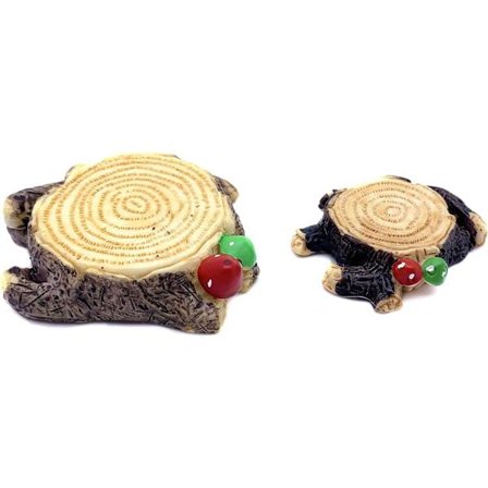 Miniature Fe Dekoration i Harpiks Til Fehave, Tilbehør Til Dukkehus