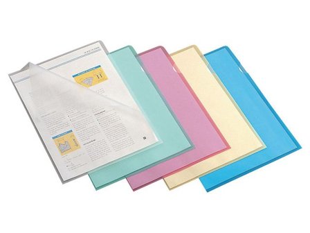 Lyreco Aktmapp A4 0,11 sorterade färger 100/fp - Lyreco - Kontorsmaterial - Mappar och plastfickor - Plastmappar och aktmappar