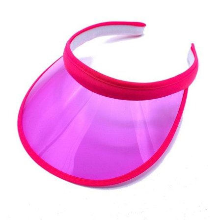 LYSERØD SCREEN CAP - GENNEMSIGTIG