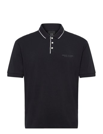 Armani Exchange Polo Shirt - Black - XL