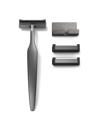 Melle. Razor Kit, Mænd, Barbering, Skrabere & Blade