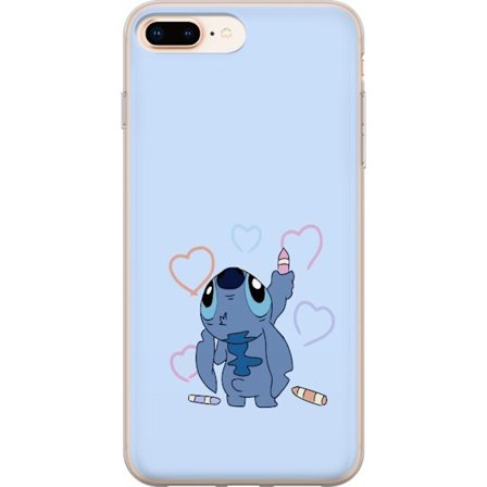 Kompatibelt Mobildeksel til Apple Apple iPhone 8 Plus Stitch Hjerter