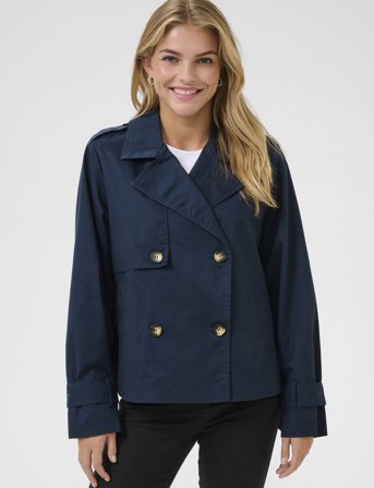 Kaffe Kapatricia Jacket - Navy - 44