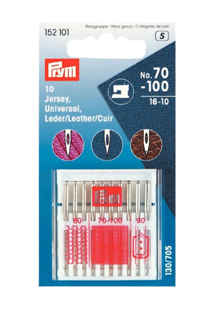 Trend-Tex Symaskinsnål LÄDER/JERSEY 70-100, 10 ST Sytillbehör Unisex Flerfärgad 70-100