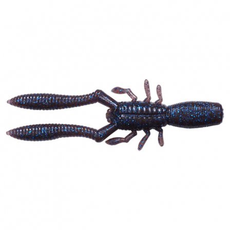 Megabass Honjikomi Bottle Shrimp 3'', 7,6cm (6pcs) - Cinnamon Blue Fla