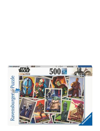 The Mandalorian: Barnet 500P Toys Puzzles And Games Puzzles Classic Puzzles Multi/mønstret Ravensburger
