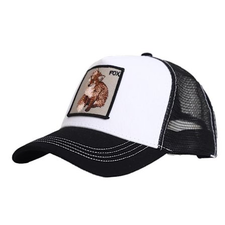 Black Panther Mesh Keps Baseball Keps Trucker Keps-Fox-Vit