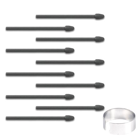 Vaihtonäytönkärjet - 10 kpl poistotyökalulla Boox Pen Plus, Pen2 Pro, Max Lumi2, Note Air2, Note5 -kynille