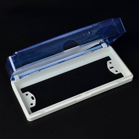 Afbryderbeskyttelsesdæksel Sokkel Vandtæt boks BLÅ