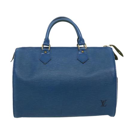 Louis Vuitton Vintage Handbags blå, Dam Vintage Väskor, Dam, Storlek: ONE SIZE