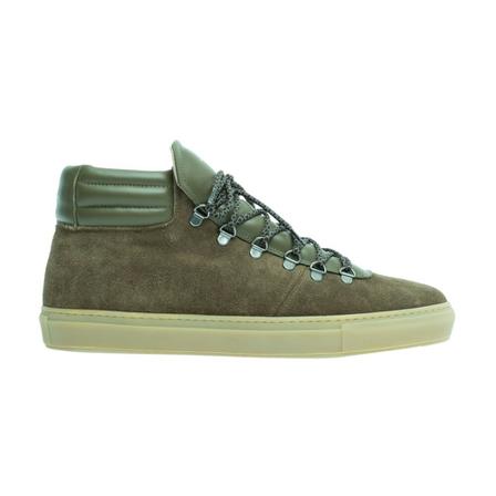 Zespà High-Top Sneaker Zsp2 , Groen , Heren , Maat: 41 EU