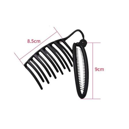 Magisk kvinner DIY hårstyling oppsett bolle kam klips for hår fransk twist maker, 1 stk