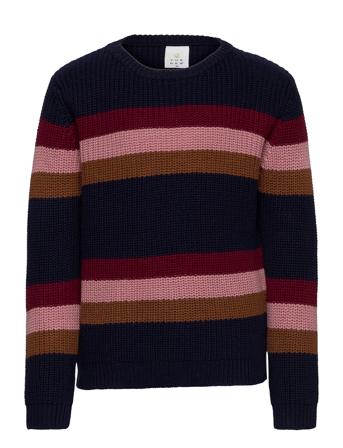 Tnvisma Knit Pullover Pullover Striktrøje Multi/mønstret The New