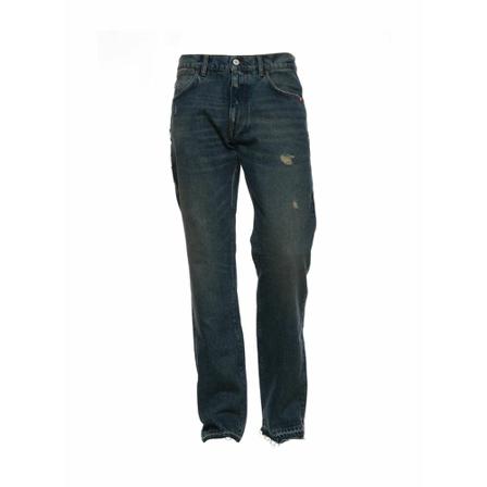 Amish Straight Jeans A22Amu010D4350022 999 blå, Herr, Herr, Storlek: W31