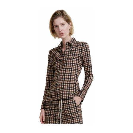 Jane Lushka Blouse , Bruin , Dames , Maat: S
