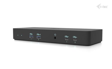 I-TEC USB-C INTELLIGENT TRIPLE DISPLAY DOCKING STATION POWER DE ACCS