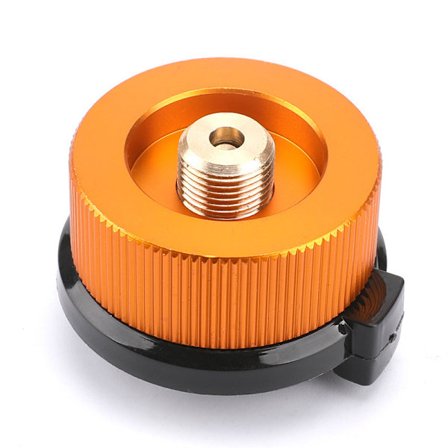 3 stk. tilfældige stilarter Camping Dyse Flaske Konverter Adapter Stik Komfur Stik til Butanbeholder til Skrue Gaspatron