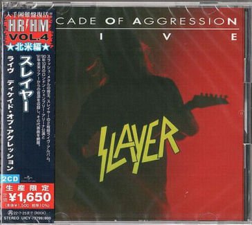 Live: decade of aggression (limited) Slayer