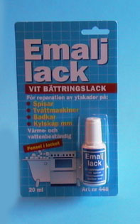 HANESTRÖM Emaljlack vid skada i emaljen*