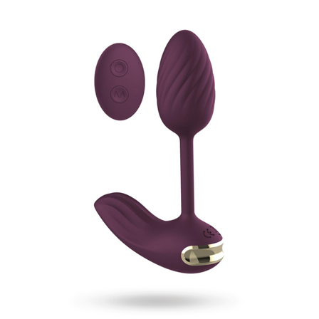 Essentials Flexible Wearable Vibrating Egg Purple - Vuxen.dk: For hende