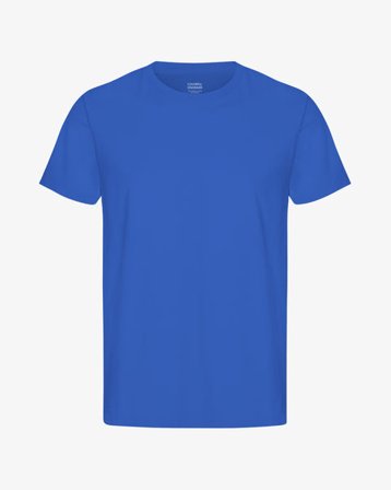 Classic Organic Tee - Sapphire Blue