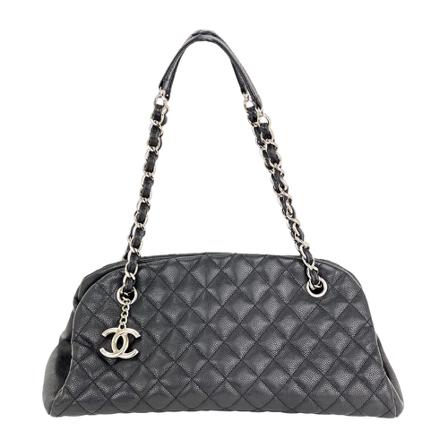 Chanel Vintage Pre-owned Shoulder Väska svart, Dam Vintage Väskor, Dam, Storlek: ONE SIZE