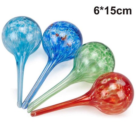 Vandingkugle Blomster Vanding Glas Vanding Arm Vanding Kugler Lille Selv-vanding Blomsterpotte 6x15cm Til Potteplanter
